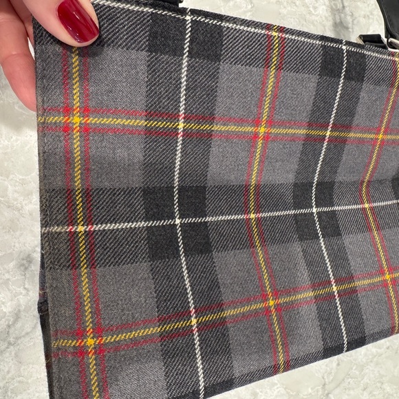 Kate Spade “School Girl” Plaid Handbag *Vintage* - Picture 9 of 10